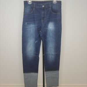 SHEIN  Men's Colour Block Jeans